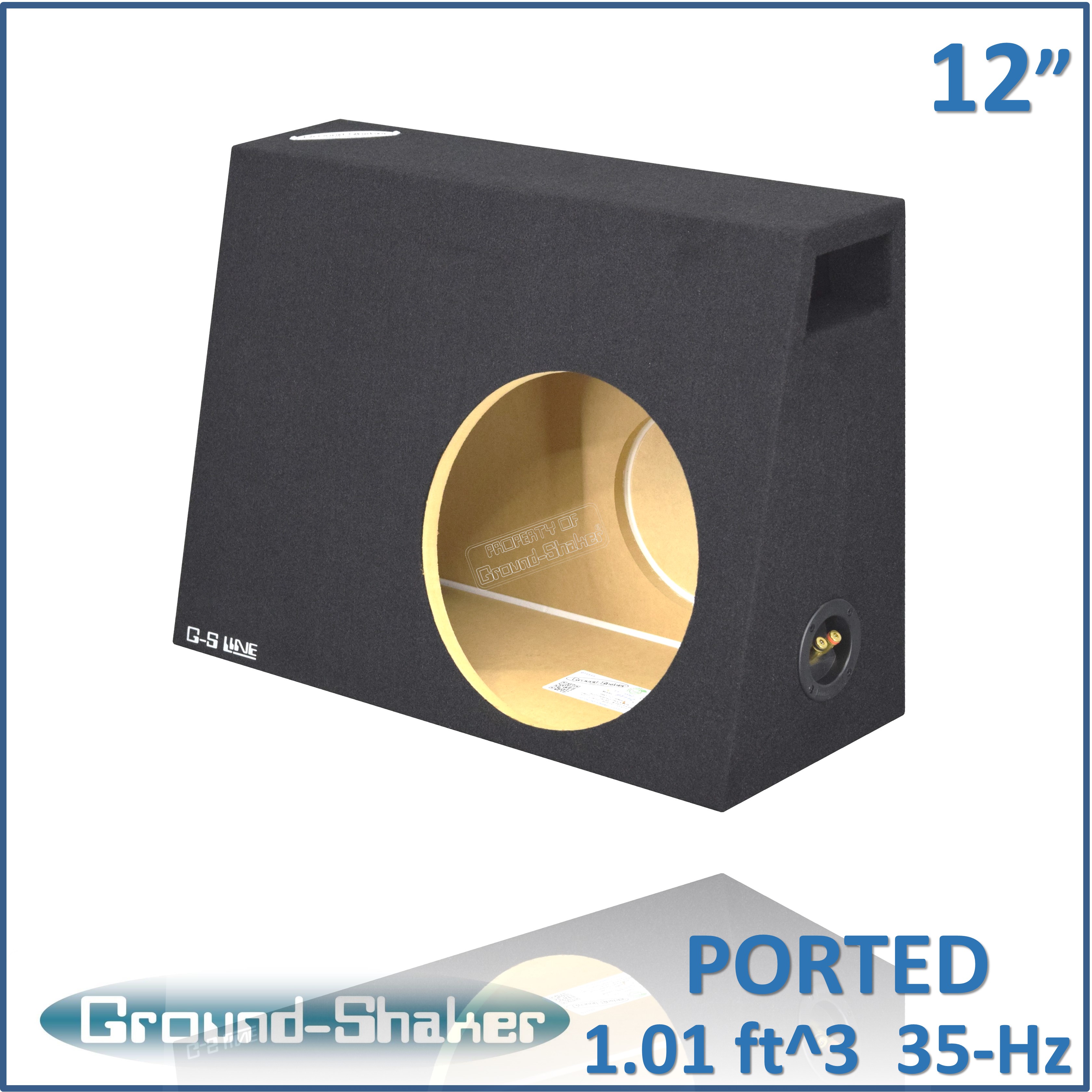 12 inch subwoofer box for single cab truck