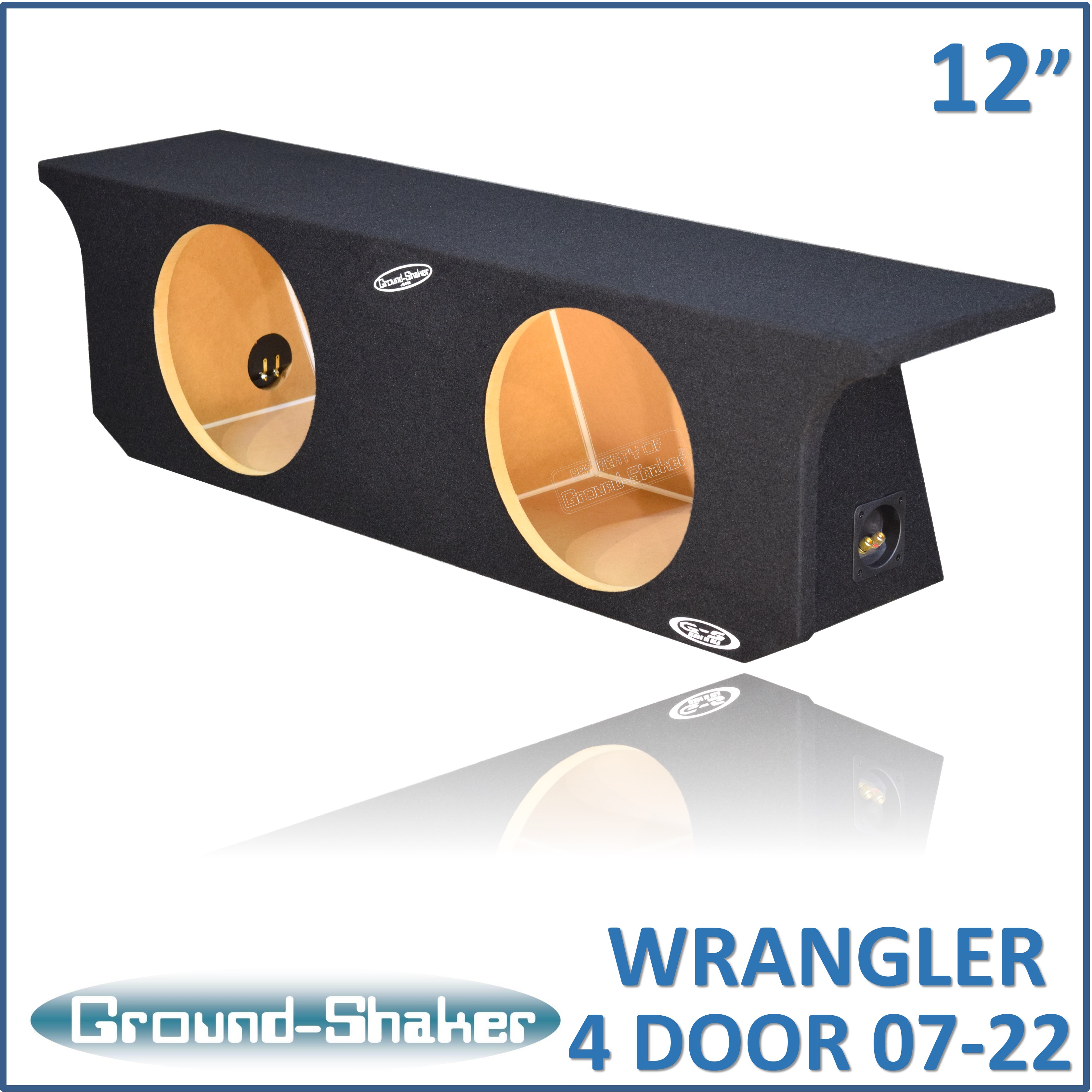 Jeep wrangler 12 hot sale inch subwoofer box